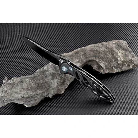 Artisan 1801GBKS Dragonfly Framelock S35VN Stainless Blade Knife With Black Titanium Handle - Image 3