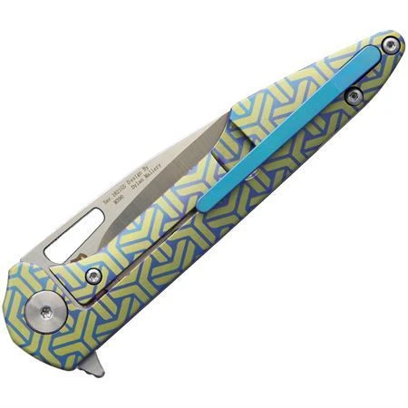 Artisan Knives 1821GSBU02 Small Archaeo Framelock Knife - Image 2