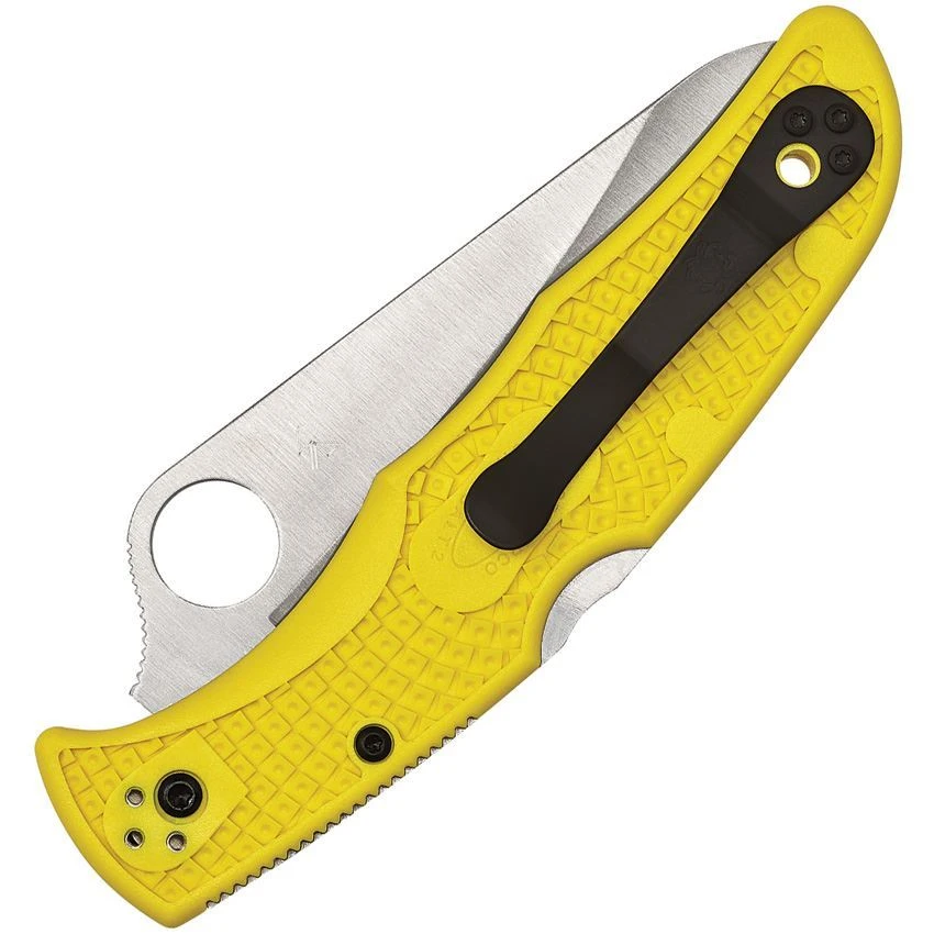 Spyderco 91PYL2 Pacific Salt 2 Lockback Knife Yellow - Image 2