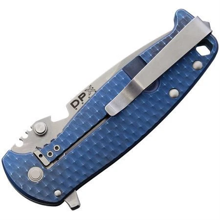 DPx Gear HSF010 HEST F Framelock Knife Blue Ti - Image 2