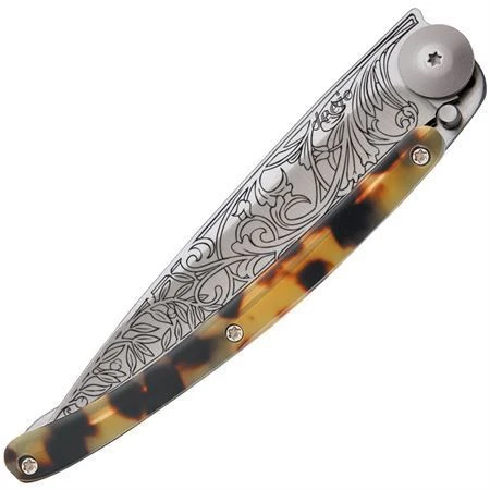 Deejo 9CC201 Linerlock Knife 27g Turtle Nouveau - Image 2