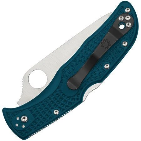 Spyderco 243FPK390 Endela Lockback Knife Blue - Image 2