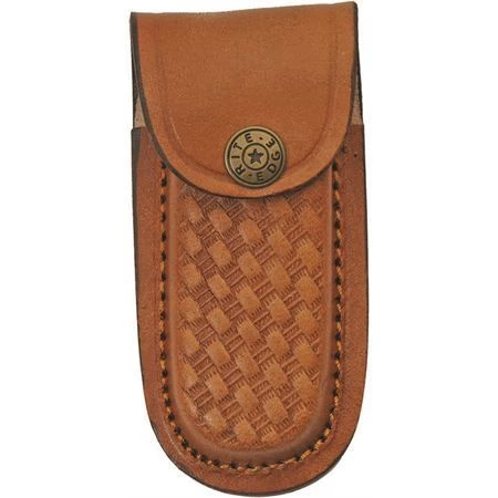 Damascus 1285 Twisted Wood Lockback Knife - Image 4