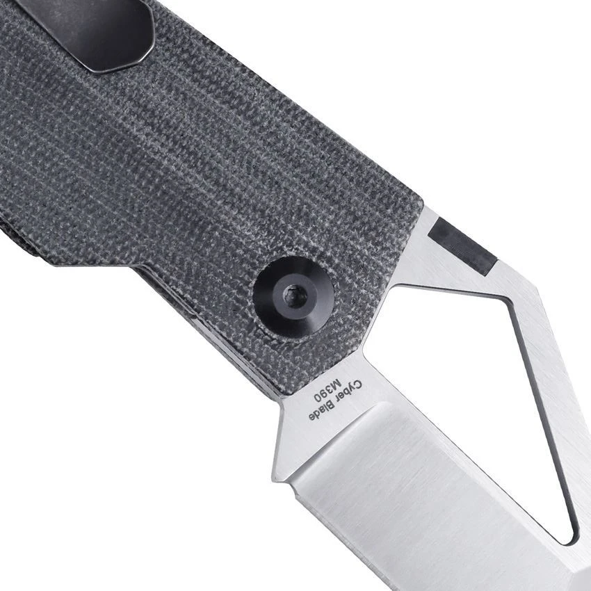 Kizer 2563A3 CyberBlade Linerlock Micarta - Image 5