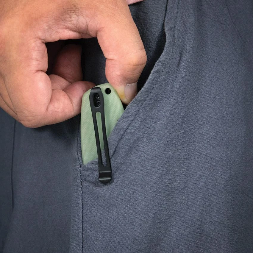 Kubey 322E Tityus Linerlock Black Jade - Image 5