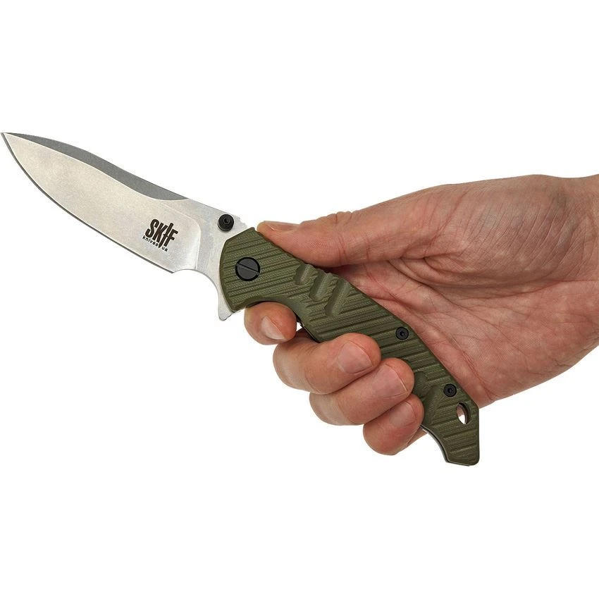 Skif 424SEG Adventure Framelock SW Olive - Image 5