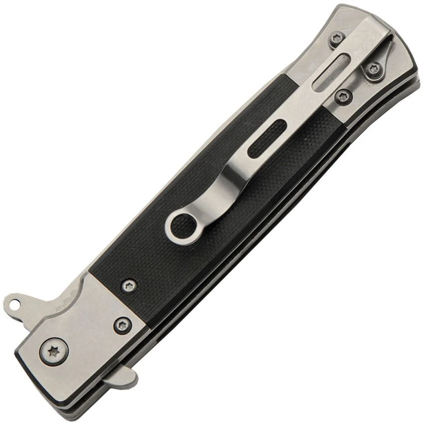 China Made 300584 Stiletto Linerlock Black - Image 2