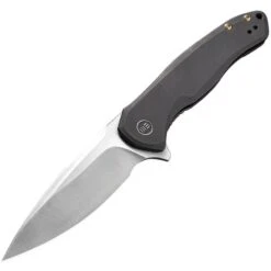 WE 2001G Kitefin Framelock Knife Black SW