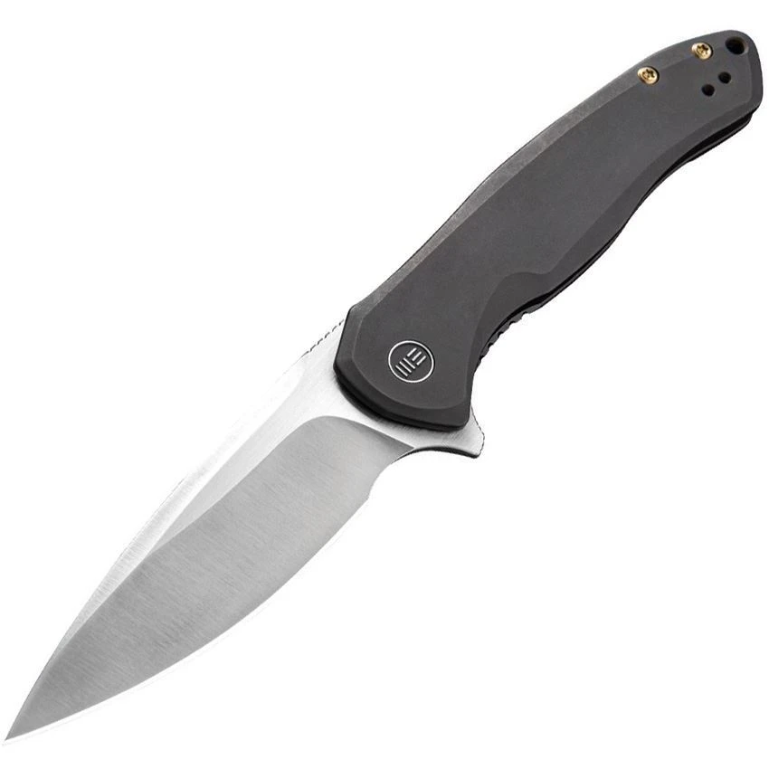 WE 2001G Kitefin Framelock Knife Black SW