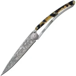 Deejo 9CC201 Linerlock Knife 27g Turtle Nouveau