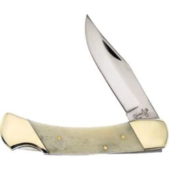 Frost TS072WSB Bear Claw Lockback Bone