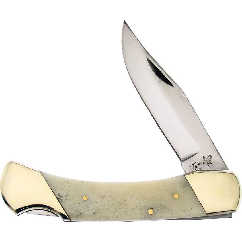 Frost TS072WSB Bear Claw Lockback Bone