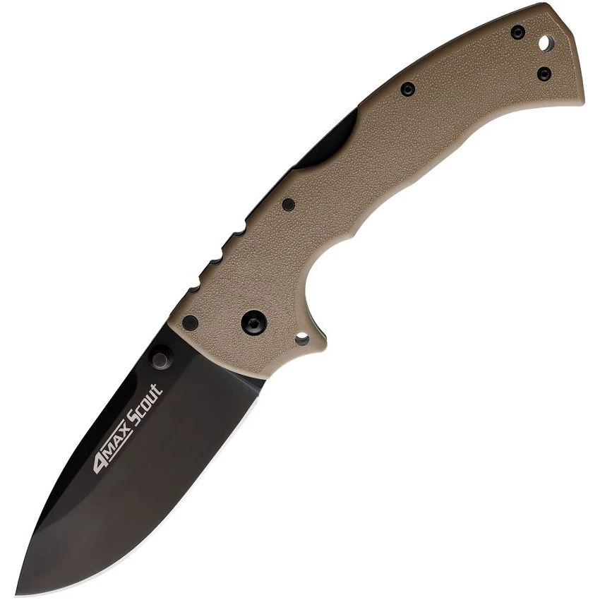 Cold Steel 62RQDTBK 4-Max Scout Lockback DT