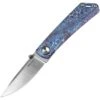 Real Steel 7071TC06 Luna BoostFramelock Blue Swirl