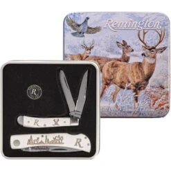 Remington 15685 Mule Deer Tin Set
